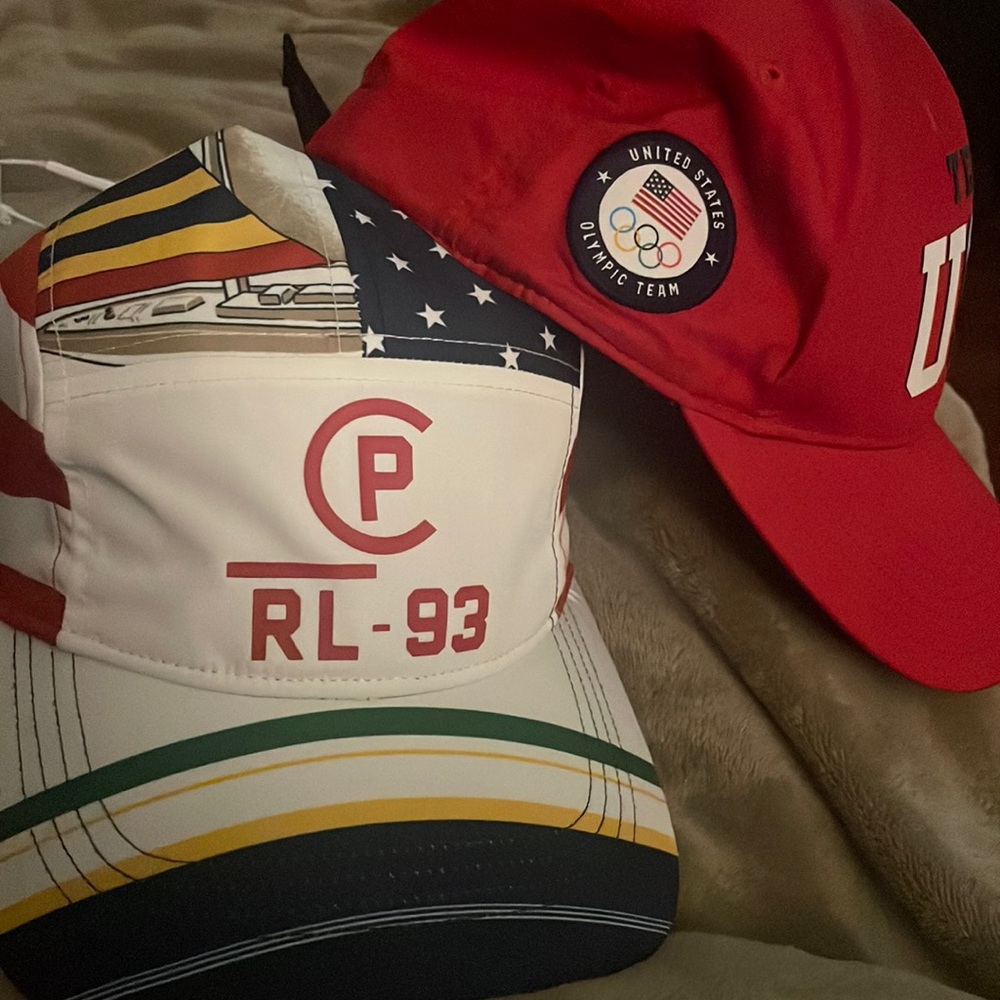 Two polo Ralph Lauren hats. One vintage chaps RL 93! SICK… And TEAM USA 🇺🇸